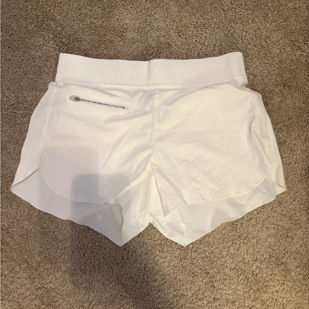 Athleta White Athletic Shorts